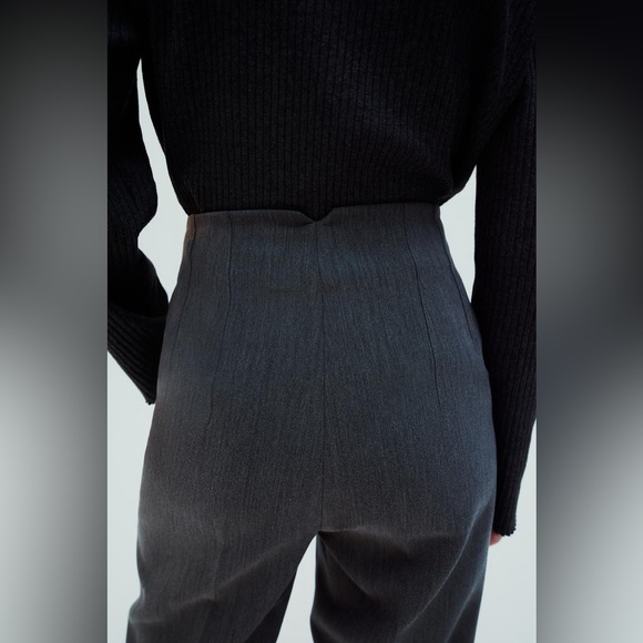 PANTS WITH A HIGH WAIST - Picture 5 of 11